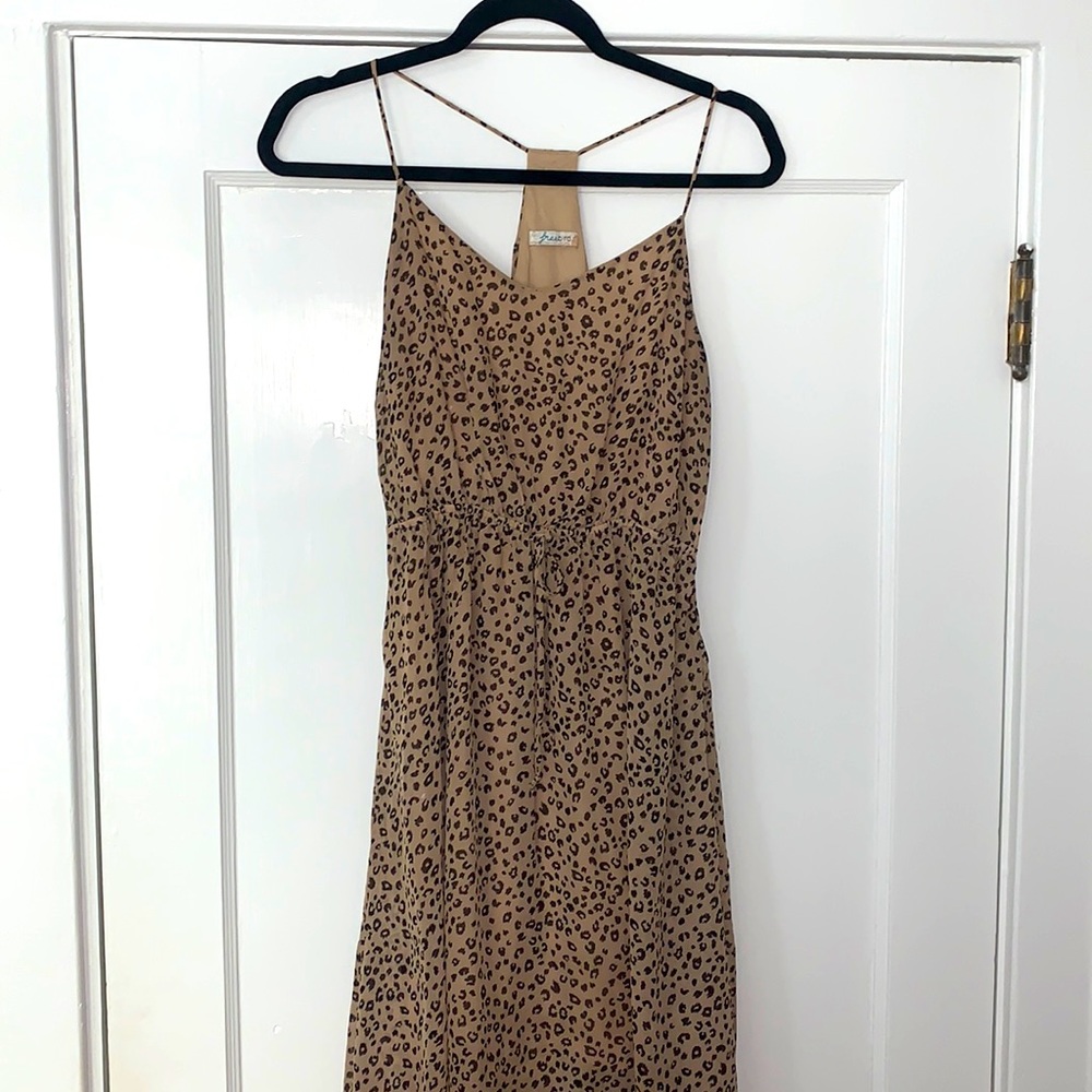 Cheeta print dress